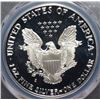 Image 3 : 1989-S AMERICAN SILVER EAGLE, PCGS  PROOF-70 DCAM  RARE!!