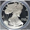 Image 2 : 1995-P AMERICAN SILVER EAGLE, PCGS PROOF 70 DCAM  RARE!