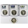 Image 2 : PROOF COMMEMORATIVE SILVER DOLLAR LOT: SEE DESCRIPTION