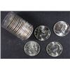 Image 1 : GEM BU ROLL OF 1964 KENNEDY HALF DOLLARS ( 20 ) COINS