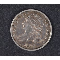 1835 BUST DIME XF