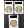 Image 2 : ( 3 ) ANACS GRADED MORGAN DOLLARS: 1879 MS-60. 1889 MS-61 & 1901-O MS-61