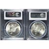 Image 2 : 1922 & 1923 PEACE SILVER DOLLARS, PCGS MS-64