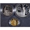 Image 2 : 1986 STATUE OF LIBERTY Pf. COMMEM SET: $5.00 GOLD, SILVER DOLLAR & CLAD HALF