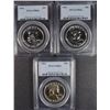 Image 1 : ( 3 ) 1963 FRANKLIN HALF DOLLARS, PCGS PR-66