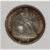 Image 2 : 1872 SEATED LIBERTY HALF DIME CCGS GRADED SUPERB GEM BU BLAST