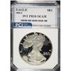 Image 1 : 1988-S AMERICAN SILVER EAGLE PCI GRADED PERFECT PROOF DCAM