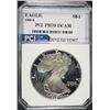 Image 1 : 1989-S AMERICAN SILVER EAGLE PCI GRADED PERFECT PROOF DCAM