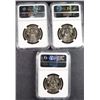 Image 2 : KENNEDY HALF DOLLAR SET 3-1987-P NGC MS-66