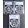 Image 1 : 2-1945-P, & 1-1947 JEFFERSON NICKEL PCGS MS-65