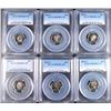 Image 1 : (6) ROOSEVELT DIMES ALL PCGS PR-69 DCAM 01-S, 02-S, 03-S, 04-S, 05-S, 06-S