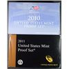 Image 1 : 2010 & 2011 U.S. PROOF SETS - ORIGINAL PACKAGING