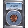 Image 1 : 1982 LINCOLN CENT ZINC LARGE DATE PCGS MS67 RD