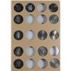 Image 10 : (112)  KENNEDY HALF DOLLARS IN DANSCO ALBUM GEM BU+ GEM PROOFS MANY SILVER COINS