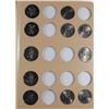 Image 14 : (112)  KENNEDY HALF DOLLARS IN DANSCO ALBUM GEM BU+ GEM PROOFS MANY SILVER COINS