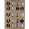 Image 15 : (112)  KENNEDY HALF DOLLARS IN DANSCO ALBUM GEM BU+ GEM PROOFS MANY SILVER COINS
