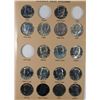 Image 2 : (112)  KENNEDY HALF DOLLARS IN DANSCO ALBUM GEM BU+ GEM PROOFS MANY SILVER COINS