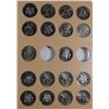 Image 6 : (112)  KENNEDY HALF DOLLARS IN DANSCO ALBUM GEM BU+ GEM PROOFS MANY SILVER COINS