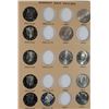 Image 9 : (112)  KENNEDY HALF DOLLARS IN DANSCO ALBUM GEM BU+ GEM PROOFS MANY SILVER COINS