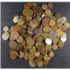 Image 1 : 1980'S & OLDER MIX OF UNSEARCHED FOREIGN COINS, MANY LARGER COINS (5 POUND BAG)