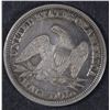 Image 2 : 1857 SEATED LIBERTY HALF DOLLAR, XF/AU