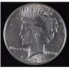 Image 1 : 1935-S PEACE SILVER DOLLAR, CHOICE BU