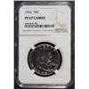Image 1 : 1962 FRANKLIN HALF DOLLAR, NGC PF-67 CAMEO