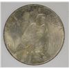 Image 3 : 1923 PEACE SILVER DOLLAR, NGC MS-66  TOUGH IN THIS HIGH GRADE
