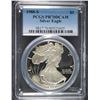 Image 1 : 1988-S AMERICAN SILVER EAGLE, PCGS  PROOF-70 DCAM  RARE!!