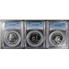 Image 1 : 1961, 1962 & 1963 FRANKLIN HALF DOLLARS, PCGS PR-65
