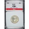 Image 1 : 1893 ISABELLA QUARTER, BGC GEM BU