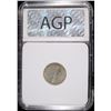 Image 5 : 1916-D MERCURY DIME, AGP GRADED GOOD  KEY