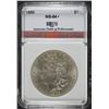 Image 1 : 1888 MORGAN SILVER DOLLAR, AGP GEM BU+  WHITE