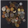 Image 1 : 1980'S & OLDER MIX OF UNSEARCHED FOREIGN COINS, MANY LARGER COINS (5 POUND BAG)