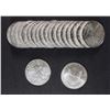 Image 1 : ORIGINAL UNC. ROLL OF 2013 AMERICAN SILVER EAGLES ( 20 ) COINS