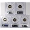 Image 2 : (5) JEFFERSON NICKELS PCGS PR-69 DCAM