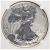 Image 2 : 2006-P 20th ANNIVERSARY SILVER EAGLE, REVERSE PROOF, NGC PR-69