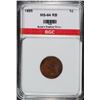 Image 1 : 1895 INDIAN HEAD CENT, BGC GEM BU RB