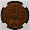 Image 3 : 1918 HK-896 WORLD WAR I PEACE SO CALLED DOLLAR, NGC MS-61
