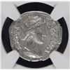 Image 2 : 138-140 AD ROMAN EMPIRE FAUSTINA SR. AR DENARIUS NGC CH XF