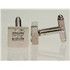 Image 2 : #4-GENTLEMENS CUFFLINKS W/ GENUINE SWAROVSKI