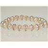 Image 1 : #16-GENUINE FRESHWATER PEARL FLEXIBLE W/ CRYSTALS
