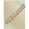 Image 2 : #16-GENUINE FRESHWATER PEARL FLEXIBLE W/ CRYSTALS