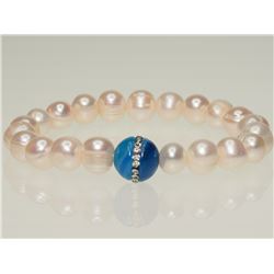 #24-NATURAL PEARL BRACELET