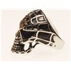 Image 2 : #39-MENS STAINLESS STEEL SKULL RING