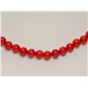 Image 2 : #42-POLY CORAL NECKLACE W/ MAGNETIC CLASP