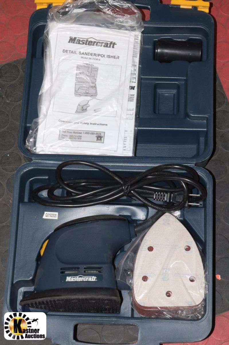 MASTERCRAFT DETAIL SANDER/POLISHER