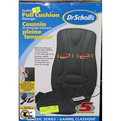NEW DR SCHOLLS FULL CUSHION MASSAGER