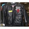 Image 1 : CHILDS CHICAGO BULLS IMITATION LEATHER JACKET