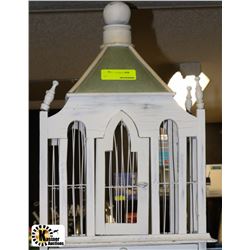 VINTAGE STYLE DECORATIVE BIRD CAGE